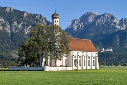 Bild der St. Coloman Kirche in Schwangau